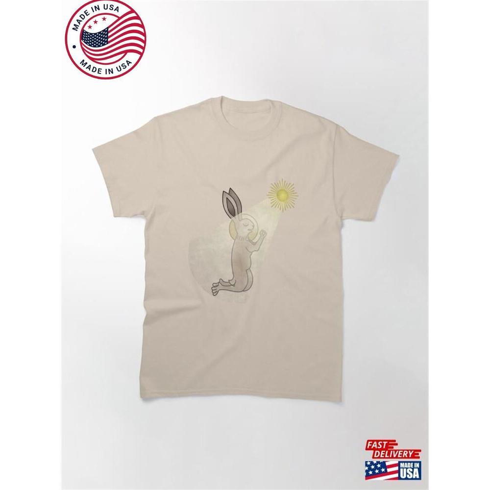Medieval Marginalia Rabbit Epiphany Classic T-Shirt